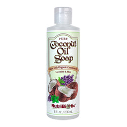 NutriBiotic® Coconut Oil Soap Peppermint & Bergamot