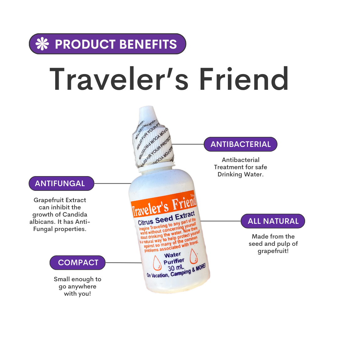 Citricidal Australia's Travelers Friend Oral Liquid GSE Extract